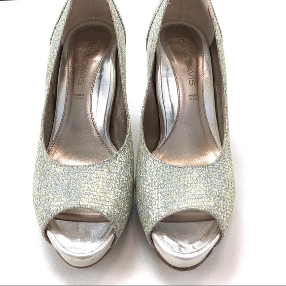 Dana Davis Livigno Peep Toe Pump - Picture 6 of 8